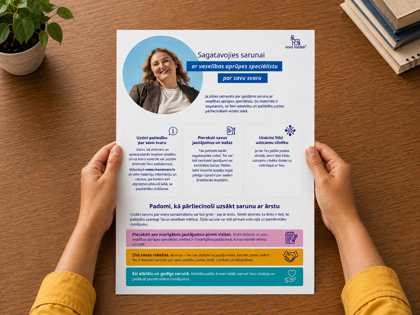 J’ai décidé d’agir, pour moi et pour ma santé Generated with AI